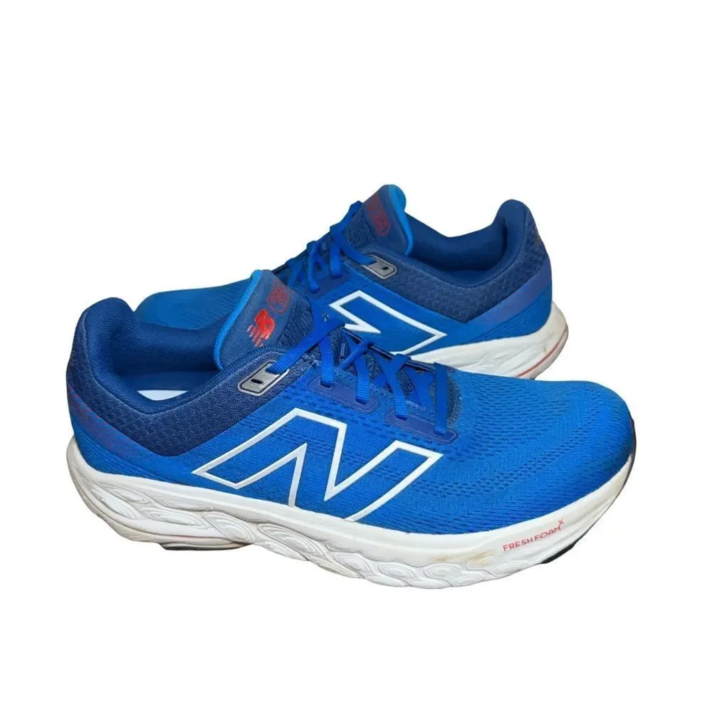 New Balance 860 Vibrant Blue Athletic Sneakers size 9.5 D